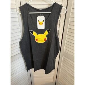 Pokemon Center Celebration Gray Tank Top size X-Large Adult 25th Anniversary